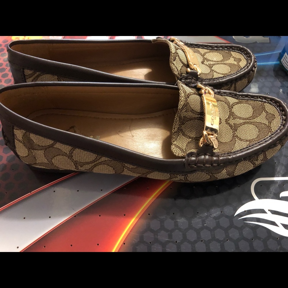 Coach loafers, size 8.5.